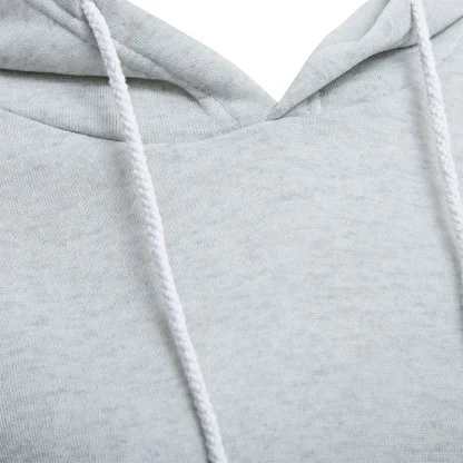 Sexy Cropped Hooded Pullover Jacket - Image 4