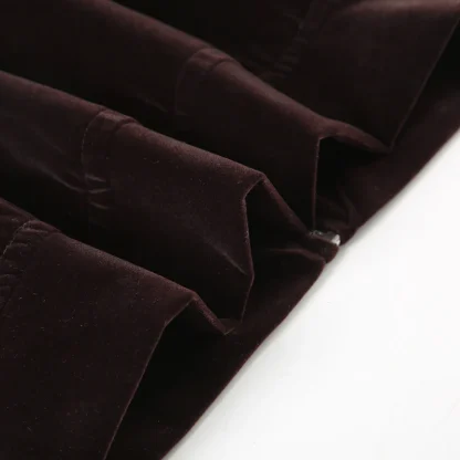Slim Fit Cropped Hoodie with Faux Fur - Image 12
