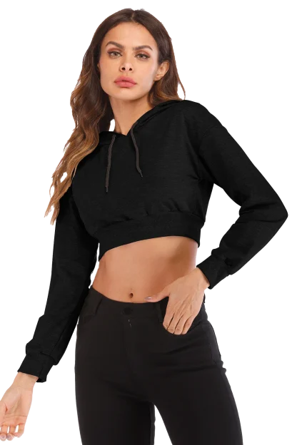 Pullover Hoodie Jacket with Drawstring - Image 8